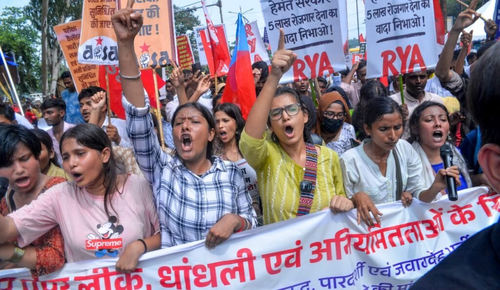 Jharkhand Students Intensify Protest Over JPSC-JSSC Exam Irregularities