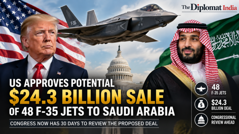 US Approves Potential $24.3 Billion Sale of 48 F-35 Jets to Saudi Arabia US approves potential $24.3 billion sale of 48 F-35 jets to Saudi Arabia
