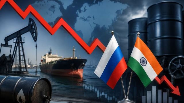 Russia crude oil import by India down 26% in volume, August 2026